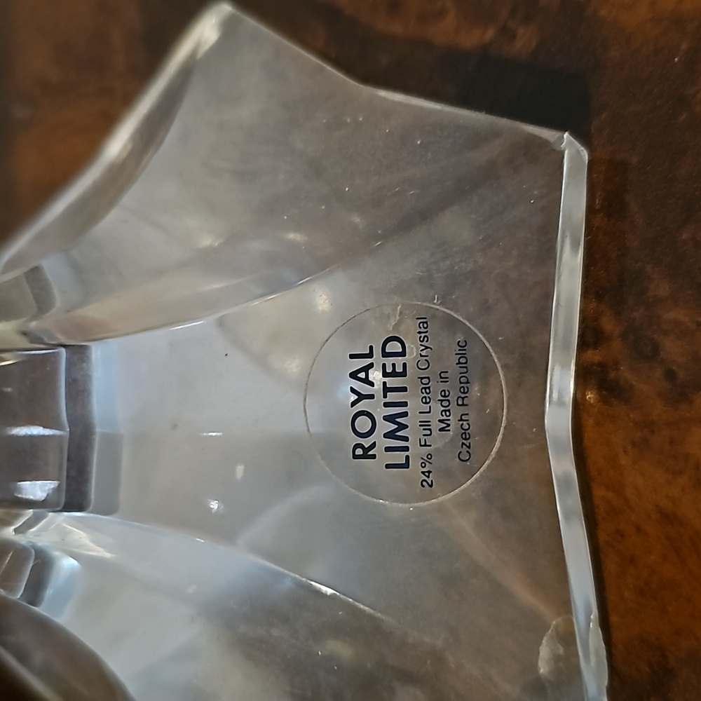 Crystal candle holders - Picture 7 of 8